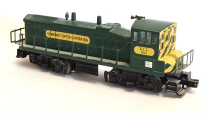 K-LINE K-LINE écart "O" loco diesel américaine, type BB, en vert, K.C.C. Kennecott...