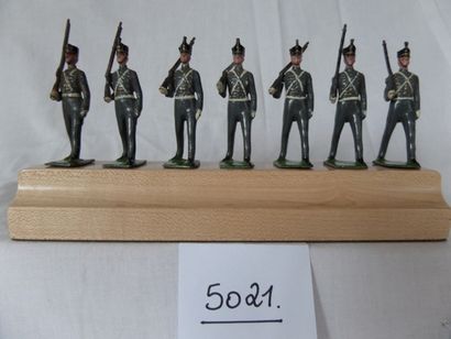 null Britains-Métal : ‘Westpoint Cadets-Winter Uniform’- Réf 299, complet (7pcs),...