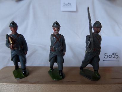 null BRITAINS-METAL : ‘Infantrie de ligne- Active Service’- Set 192, PARIS OFFICE,...