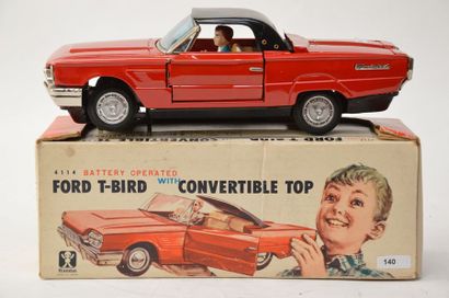 BANDAI: Ford T-Bird convertible, en tôle...