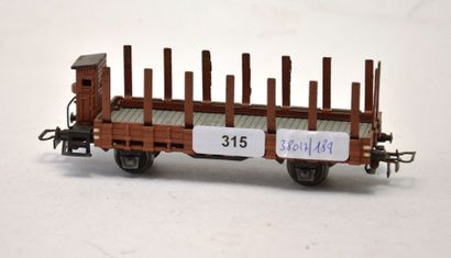 null MÄRKLIN - 321/1, 1947, wagon à rangers, cabne de serre-frein, très bel état.

MÄ....