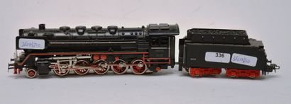null MÄRKLIN GN800/2 (1956) locomotive 150, tender 4 axes, très bel état, très peu...