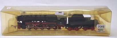 null MÄRKLIN 3315 locomotive 150 des DB, noire série 50 3143, tender beignoire à...