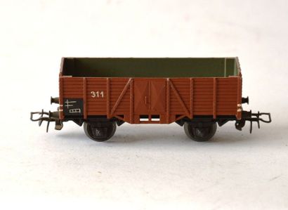 MÄRKLIN 311/01 (1947) : wagon ouvert, en...