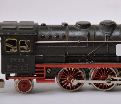 null MÄRKLIN HR700, /1ere version (1937), locomotive Pacific 231, noire, tender 4...