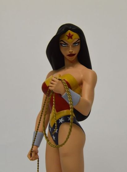 null Statuette représentant Wonder Woman d'après le film d'animation. Édition numérotée...