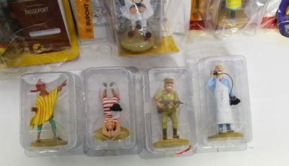null Lot de 14 figurines " Tintin la collection officielle" édition Moulinsart et...