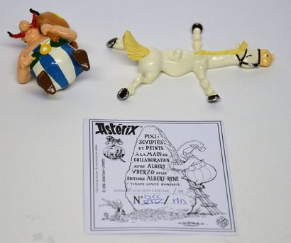 null Pixi Uderzo Asterix ‘Obélix sur son cheval’ - Réf. 04/4204 - Boîte rouge et...