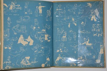 null Album Tintin ‘Les sept boules de cristal’. Édition originale de 1949. B2. Bel...