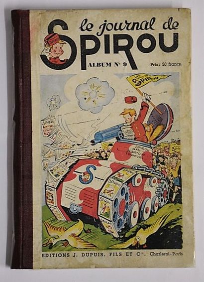 null Journal de Spirou album n°9 vers 1941. BE avec usures.