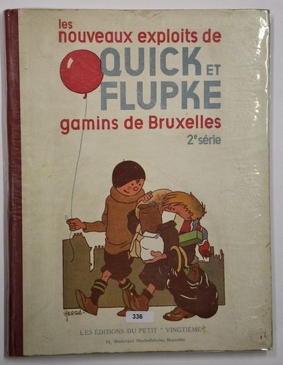 null Album n°2 de Quick et Flupke éditions originale en noir et blanc au éditions...