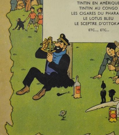 null Album Tintin en Amérique édition originale couleurs B1 vers 1946. TBE avec des...