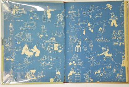 null Album Tintin en Amérique édition originale couleurs B1 vers 1946. TBE avec des...