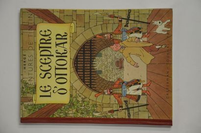 null Album de Tintin "Le sceptre d'Ottokar" Edition originale couleurs B1 vers 1947....