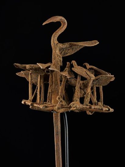 null Asen aux oiseaux "Osanyin" Yoruba, Nigéria, 1ere partie du XXeme siècle - Interbellum,...