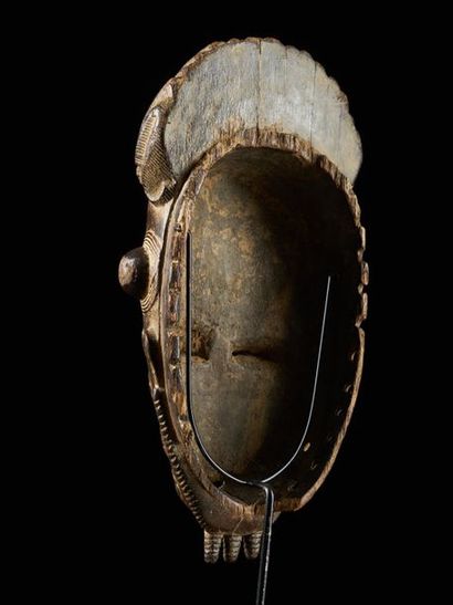 null Masque Baoulé, Côte d'Ivoire, XIXeme siècle, 31x17x8 cm, Provenance : Ex. collection...