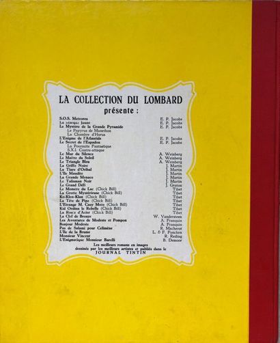null Tibet/Chic Bill: rare album tome 3 "La route d'acier" édition cartonnée de 1959....