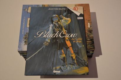 null Jean-Yves Delitte: ensemble de 13 albums. Les 9 tomes de "Black Crow" + Les...