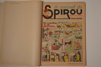 null Le journal de Spirou: reliure éditeur n°8 de 1941. TBE+. 40 X 29 cm