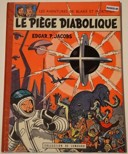 null Edgar P.Jacobs/Blake et Mortimer: album tome 8 "Le piège diabolique" en édition...