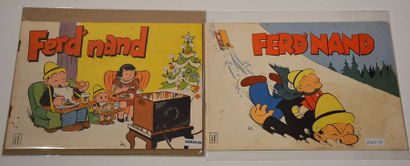 null Ferd'nand/Mic: rare paire d'albums des aventures de Ferd'nand par Henning Dahl...