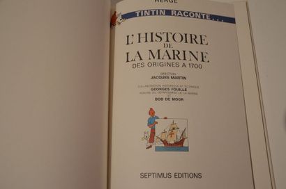null Hergé: Tintin raconte...album "L'hisoire de la marine des origines à 1700"....