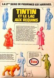 null Tintin/Belvision: unique ensemble des 13 figurines ESSO tirées du film Belvision...