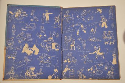 null Hergé/Tintin: album "Le Crabe aux pinces d'or". Edition N&B A18 de 1942. Etat...