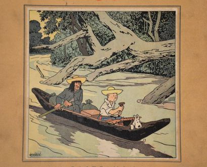 null Hergé/Tintin: album "L'oreille cassée". Editon originale en N&B 2C? de 1938....