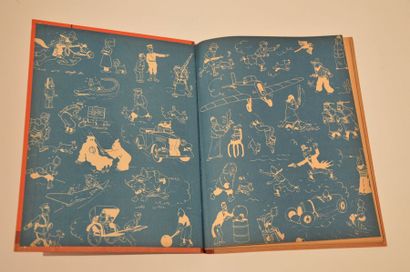 null Hergé/Tintin: rare et très bel album "Le lotus bleu" édition originale couleurs...