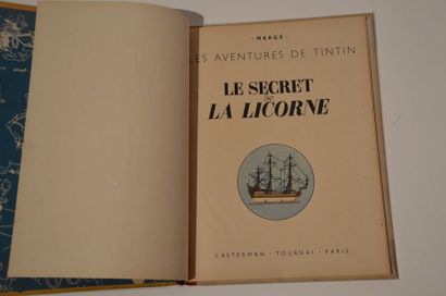 null Hergé/Tintin: album "Le secret de la Licorne" édition originale A20 de 1943....