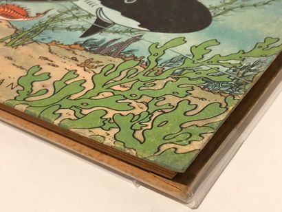 null Hergé/Tinin: album "Le trésor de Rackham le rouge" édition originale A24 de...