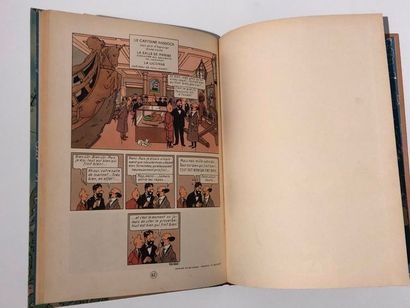 null Hergé/Tintin: album "Le trésor de Rackham le rouge" édition B2 dos rouge de...