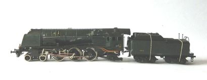 null VERHELST, (sur un modèle similaire à CAM) locomotive type belge, pacific, 231,...