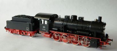 null MÄRKLIN I moderne, réf. 5753, (1980-86) locomotive 040, tende r3 axes, noire,...