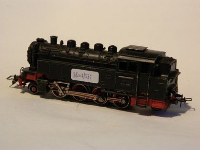 null MÄRKLIN TT800/1 A, , locotender 141, noire, peinture originale légèrement d...