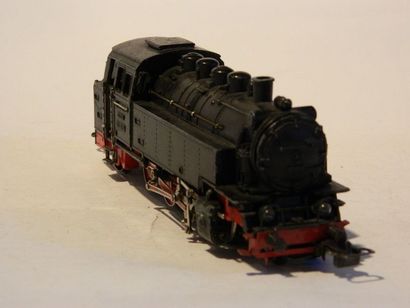 null MÄRKLIN TT800/1 A, , locotender 141, noire, peinture originale légèrement d...