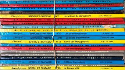 null Franquin/Spirou & Fantasio. Les 20 premiers tomes: éditions datant des années...