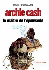 null Malik/Archie Cash/Le maître de l'épouvante. Dessin pour la page titre du 1er...