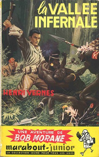 null Henri Vernes/Bob Morane. Planche originale n°5 du tome 8 "La vallée infernale"....