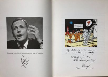 null Hergé/Dechy. Rarissme dossier de luxe édité en 1969 par Dechy en anglais avec...