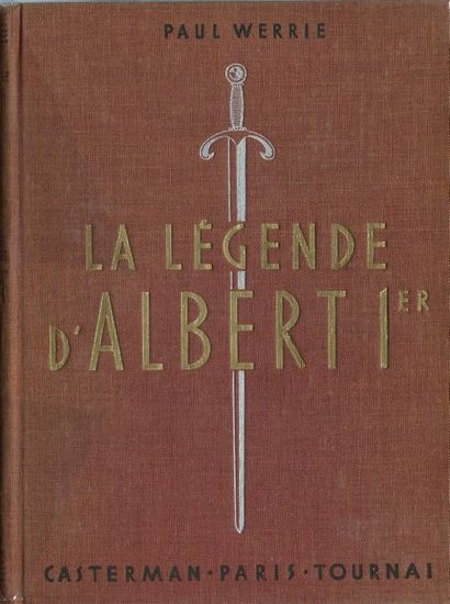 null Hergé/Werrie. Livre "La légende d'Albert 1ère" édition de 1935. Les illustrations...