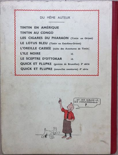 null Hergé/Quick & Flupke. Albums N&B tome 5 de 1940. TBE+ d'origine. Les plats avec...