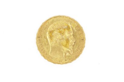 Pièce Or 20 Francs – Napoléon 1856 / A

Poids...
