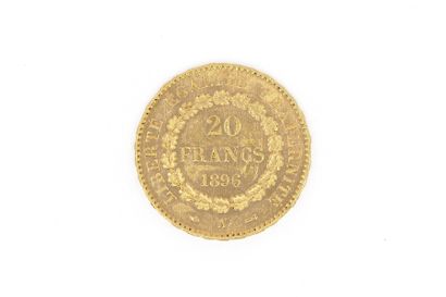 Pièce Or 20 Francs au génie – 1896 /A

Poids...