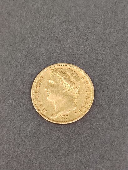 PIECE de 20 francs or Napoléon auréolé

1812...