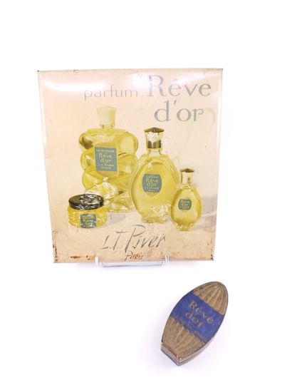 null L.T. PIVER PARIS

Rêve d'or 

Flacon à parfum dans sa boîte cartonnée de forme...