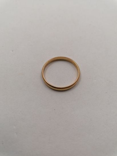null 1 Wedding ring 18kt gold 2,64 g 