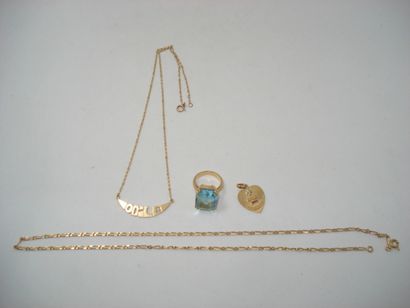 1 Collier Or 18kt 4,00 g 