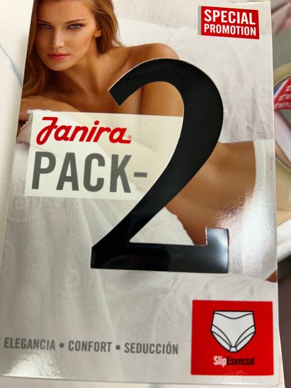 null Lot en taille M de marque JANIRA comprenant
Culotte magic band
2 culottes (pack)
gaine...